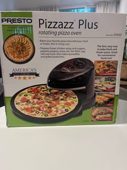 Presto Pizzazz Plus Rotating Pizza Oven