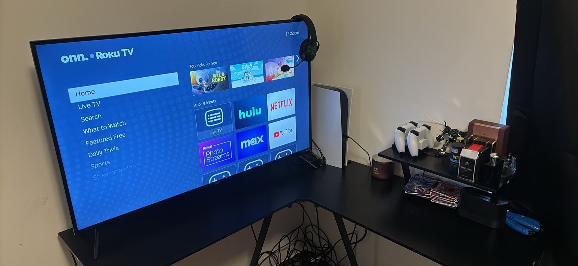 Mr Ironstone L Shaped Gaming Desk , Corner Computer Desk