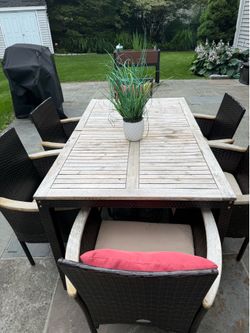 Outdoor table set