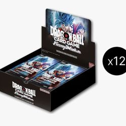 Dragon Ball Fusion World FB01 Sealed Case 