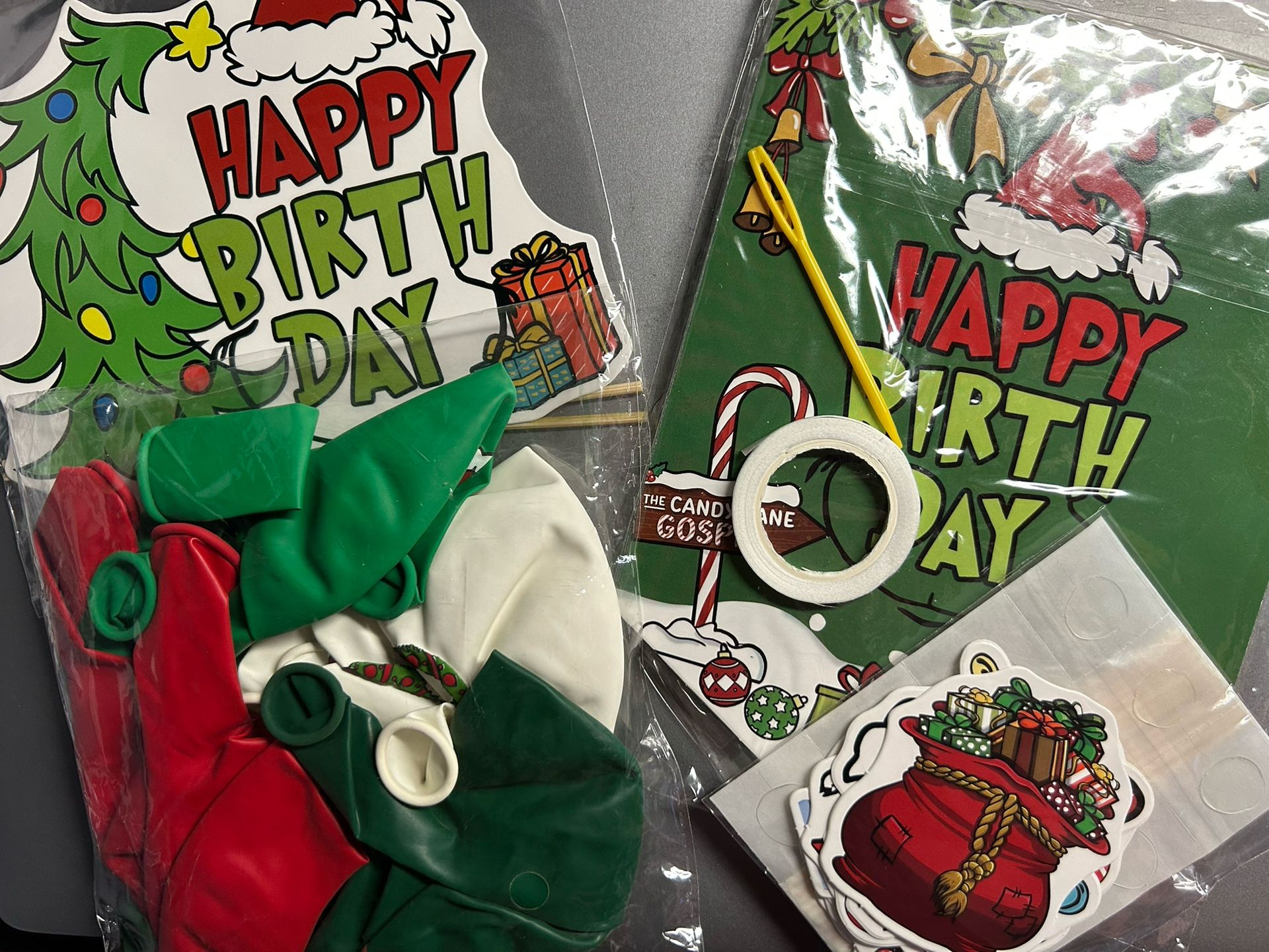 Grinch Themed Party Supplies