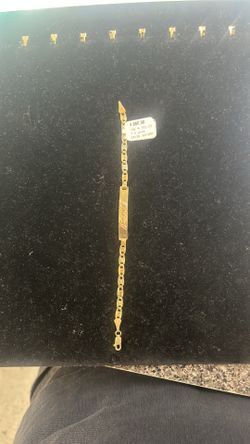 14k Versace bracelet