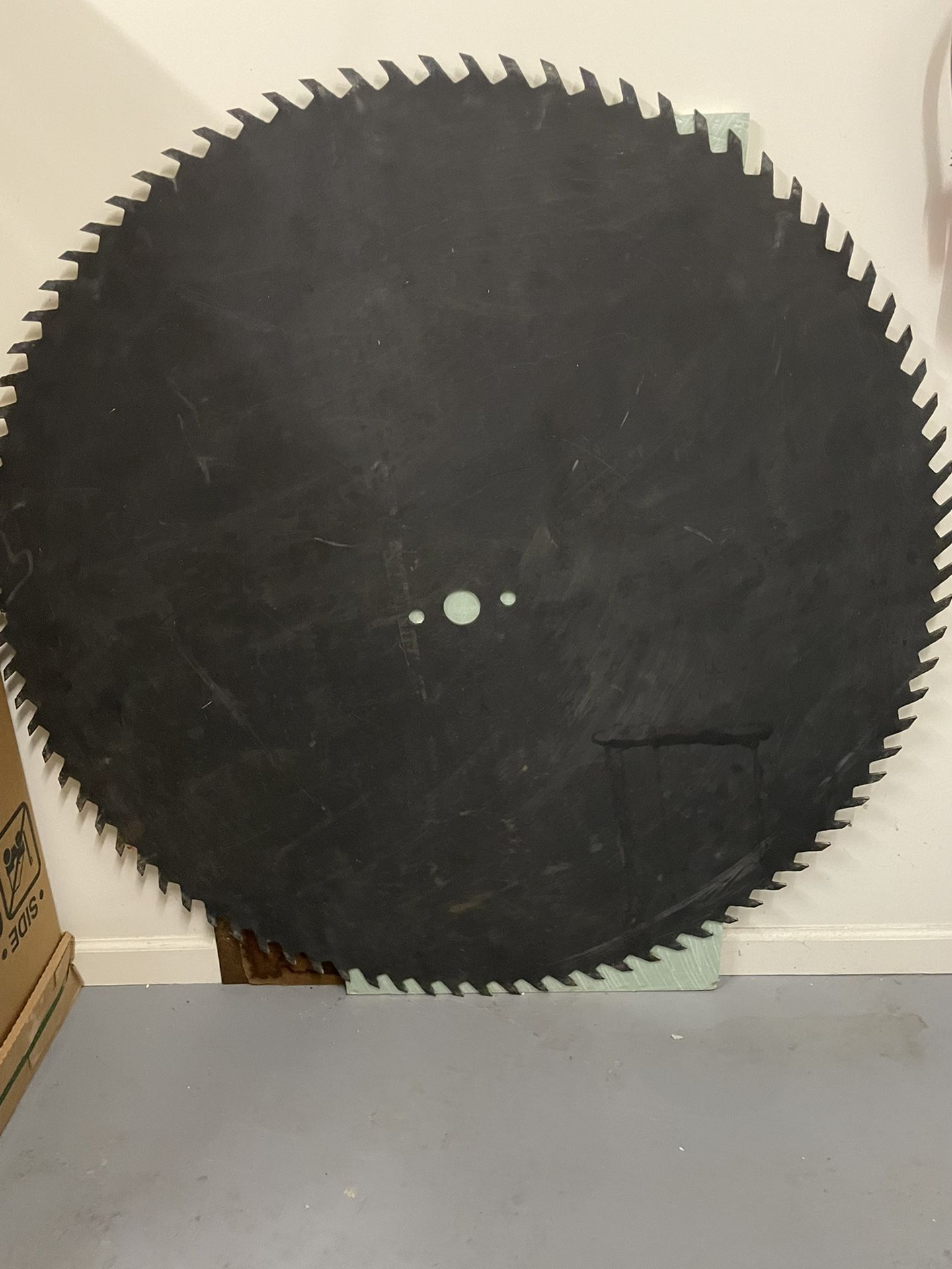 52” Steel Saw Blade for Art Project