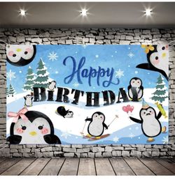 Penguin Party Banner