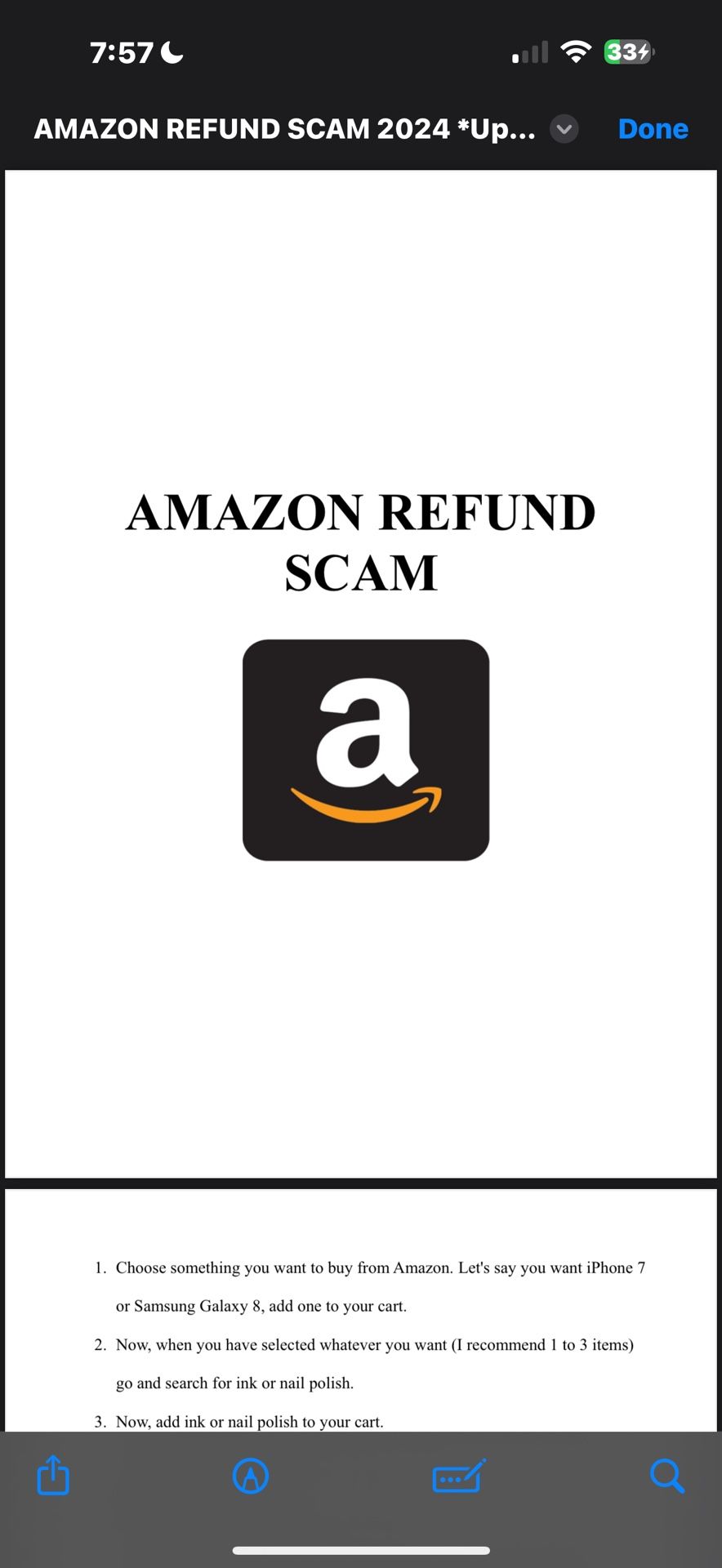 Amazon Refund Method Very Accurate With Electronic/clothes Items