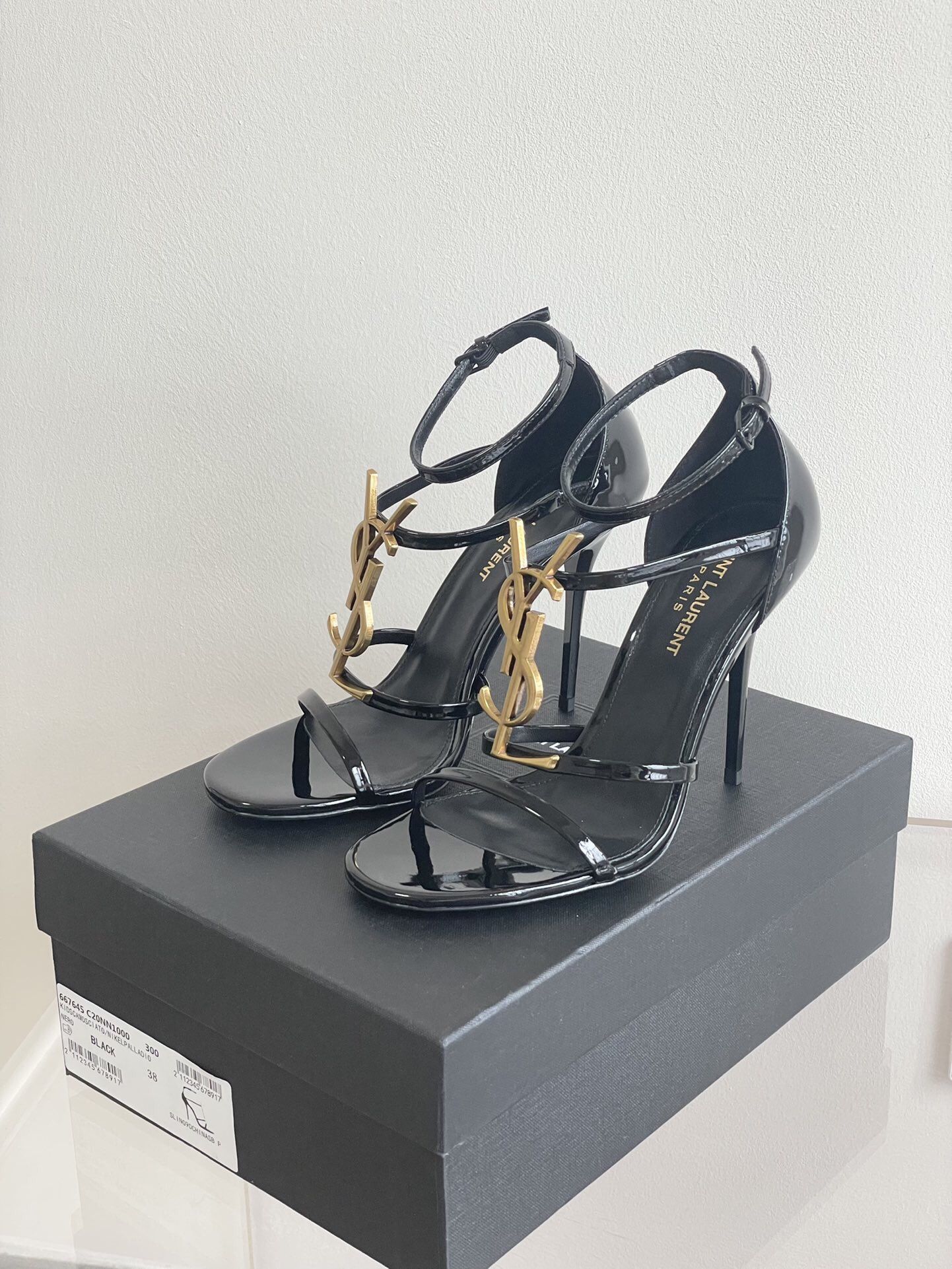 YSL Women’s Shoe With Box 2025 New 