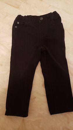 Toddler boys Children's Place basic black skinny fit jeans