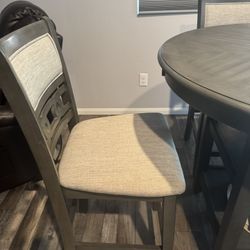 Dining Table With 4 Chairs Set 
