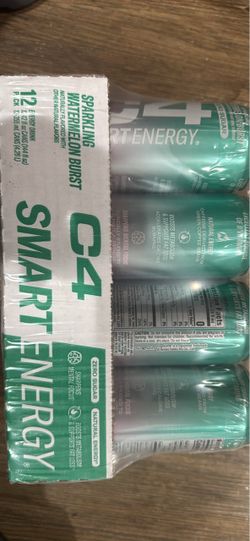 C4 Smart Energy Watermelon Burst 12-Pack