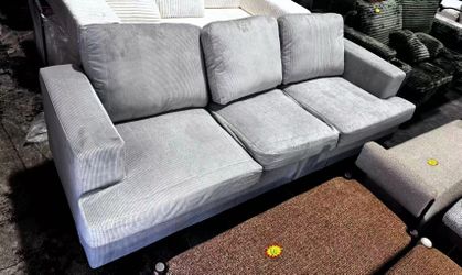 Upholstered 3 seater couch
