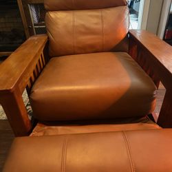 Leather Recliner 