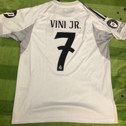Vini He Real Madrid Jersey 