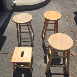 Wood Stools