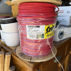 1000 ft 14/4 Solid Plenum Fire Alarm Cable — New — Below Supply Cost