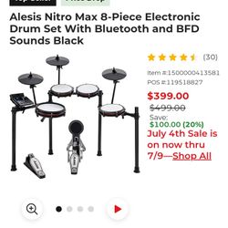 Nitro Max Drumset 