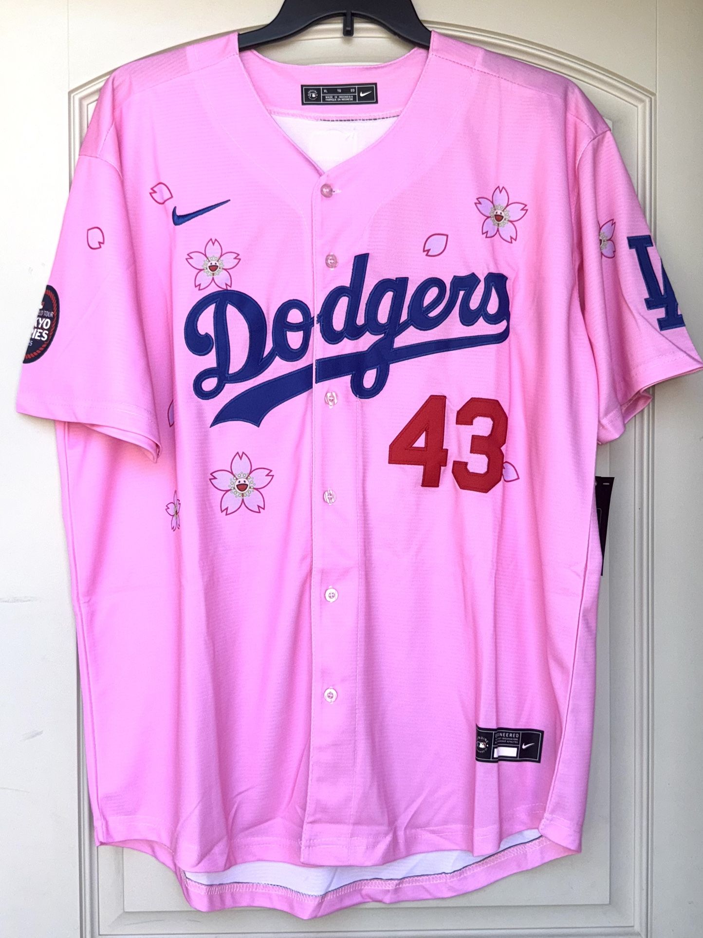 XL - DODGERS #43 ANTHONY BANDA JERSEY
