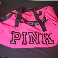 Pink Duffle Bag Preowned
