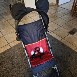 Mickey Mouse Folding Stroller 