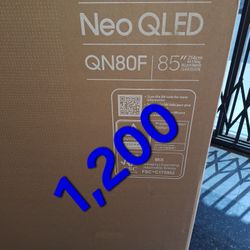 SAMSUNG 85"INCH NEO QLED 4K Q80F