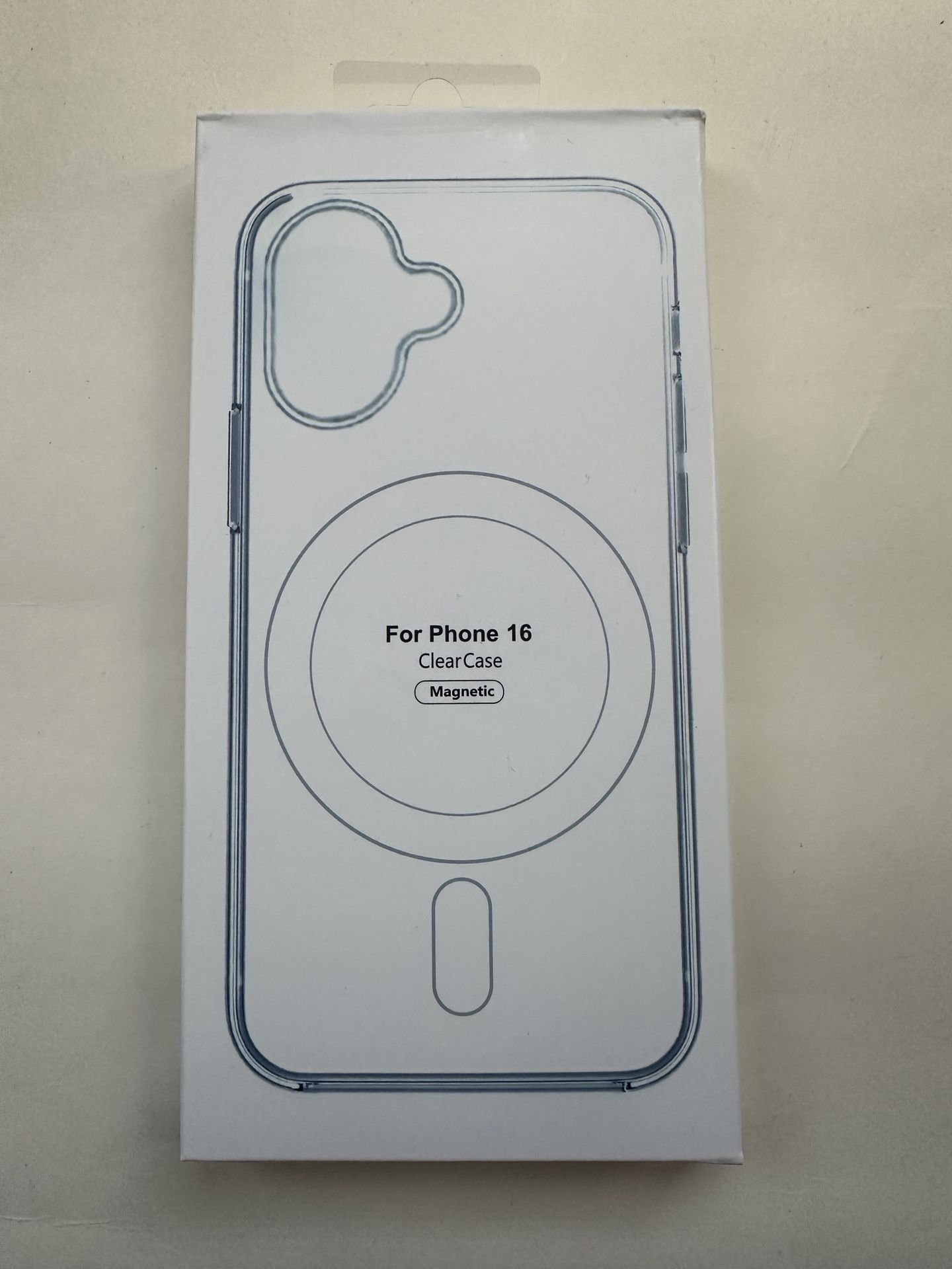 iPhone 16 Clear Magnetic Case