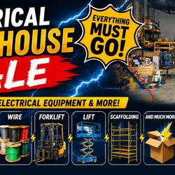 Electrical Warehouse Sale 
