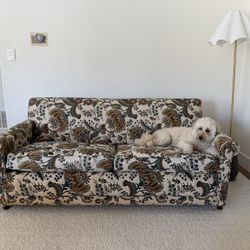 Vintage Style Floral Couch
