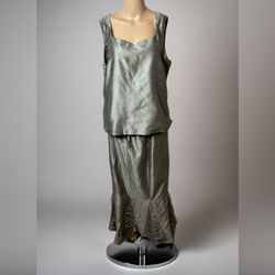 Vintage 2piece Tally Taylor Dress Womens Size 12 