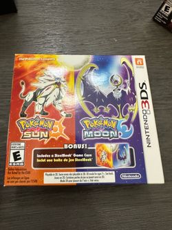 Pokémon Sun and Moon Steelbook Edition