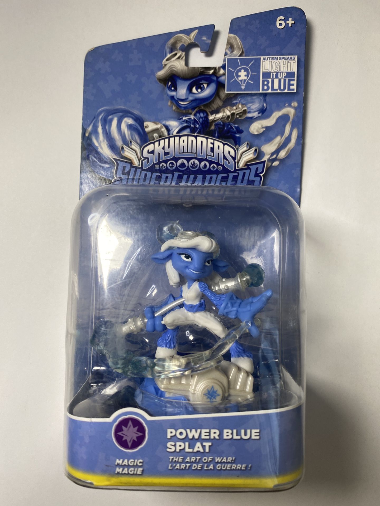 Skylanders Superchargers - Power Blue Splat Autism Speaks NEW