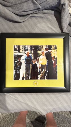 Framed Masters Photo