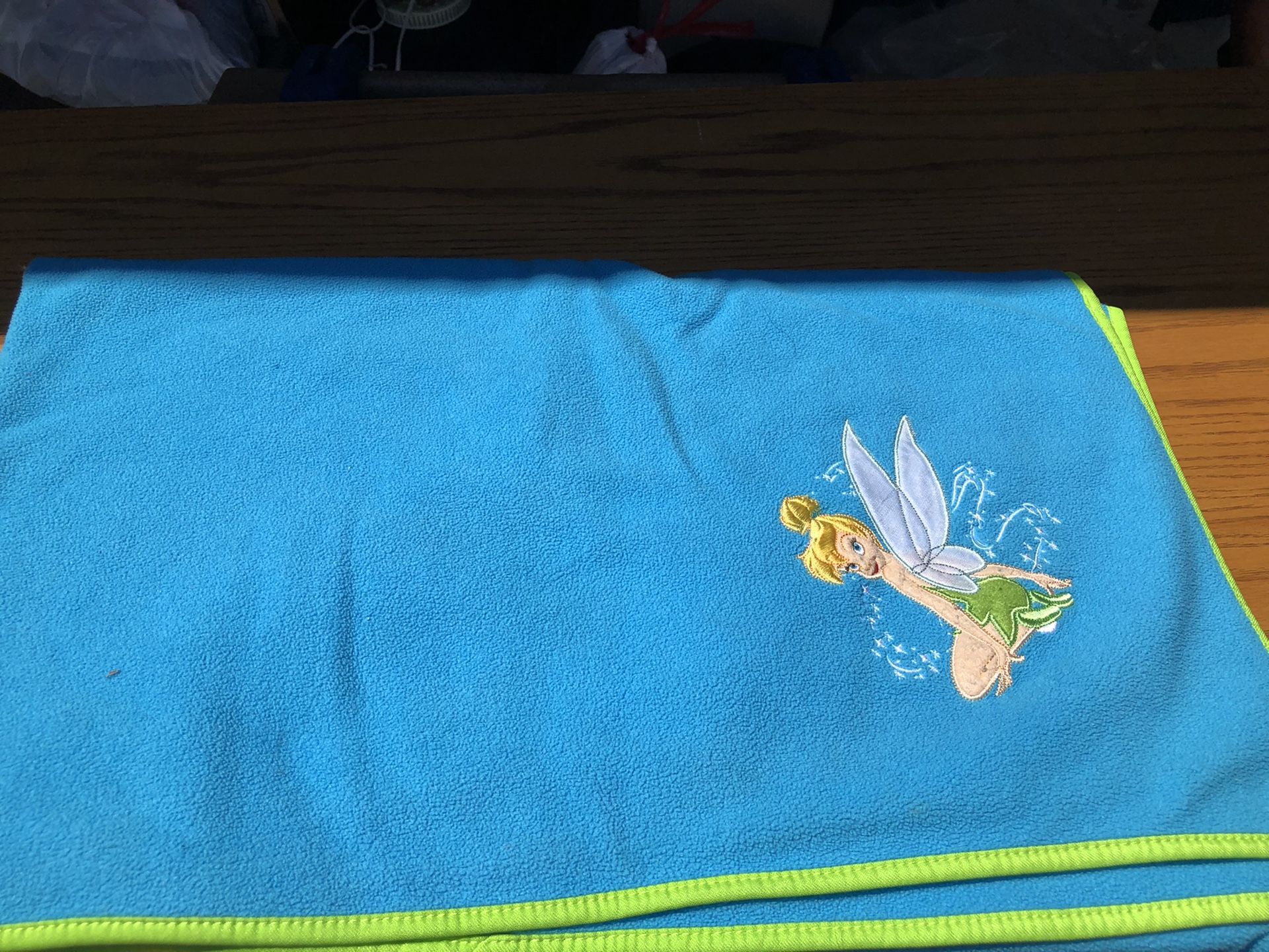 Tinkerbell Blanket (Medium, Thin Fleece)