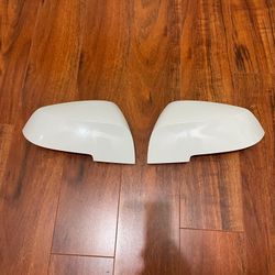 BMW 435i Alpine White Side Mirror Caps F32