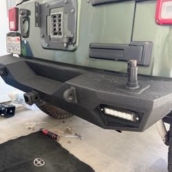 Rear bumper, jeep wrangler JK, JKU 2007-2018
