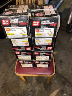 Grip rite paper tapped clipped head 2-3/8x.113”