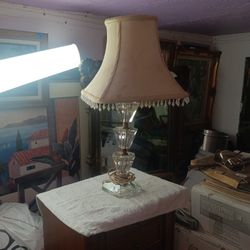 Antique End Table Lamp 