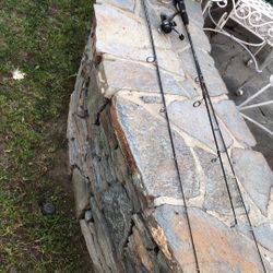 .THREE (3) Shimano Spinning Reels with Rods plus Tackle Box Full of Lures,Spinners,Spoons,Worm,ect.