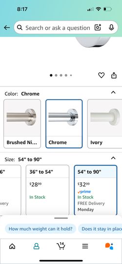 Shower Rod