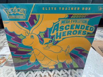 Pokemon Ascended Heroes ETB Box - Factory Sealed