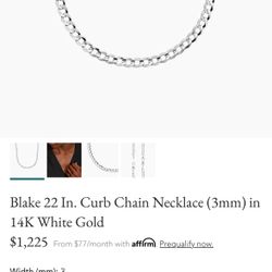 White Gold 14K Chain 