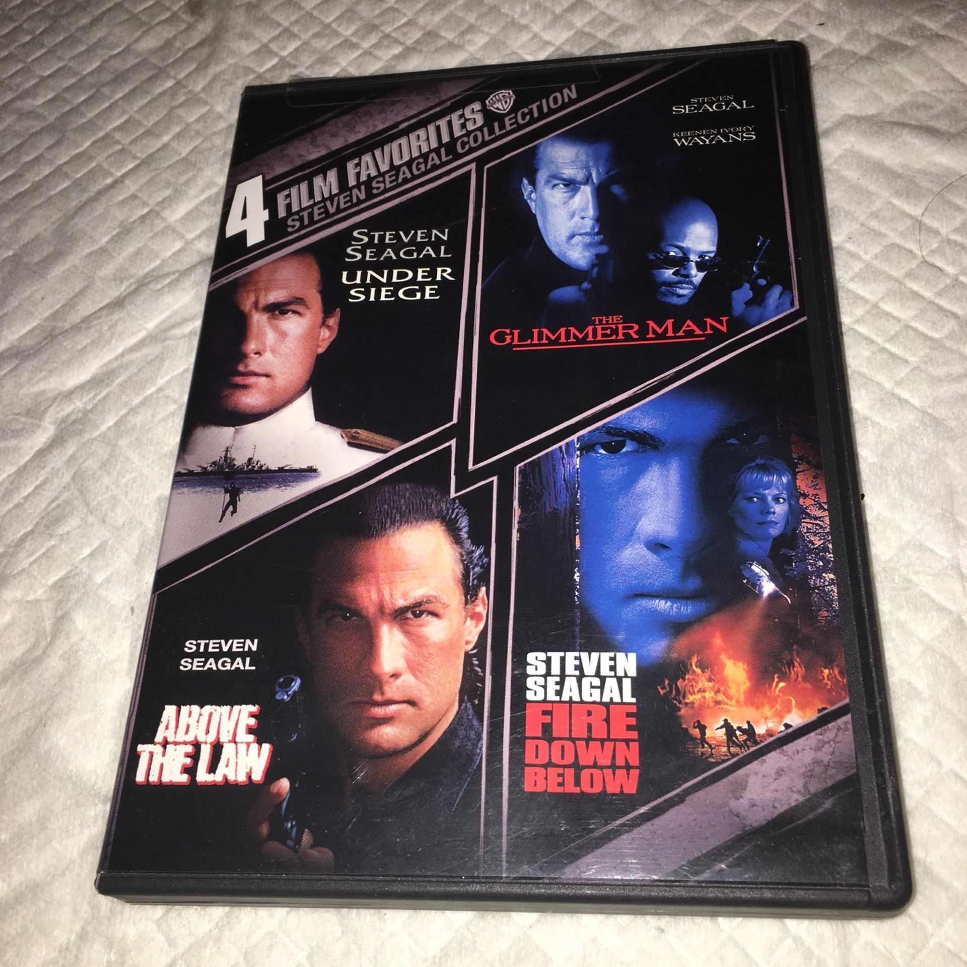 4 Film Favorites: Steven Seagal (DVD, 2007, 2-Disc Set)