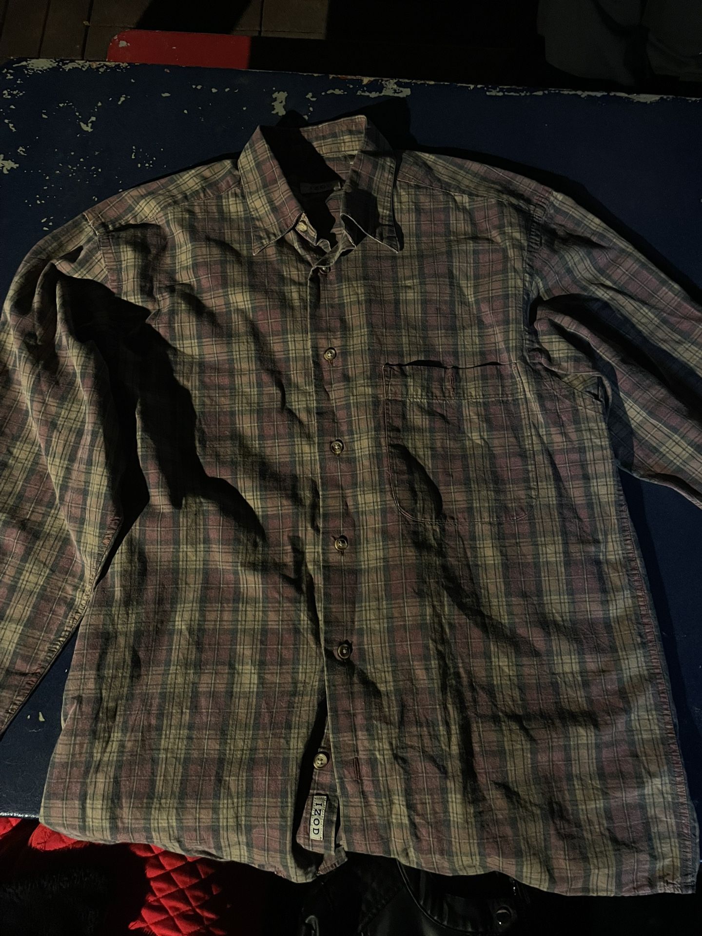 Brown Plaid Longsleeve Shirt