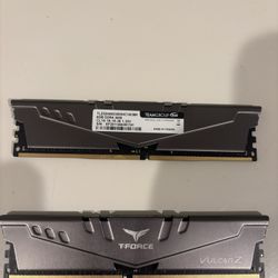 TeamGroup T-Force Vulcan Z DDR4 RAM sticks