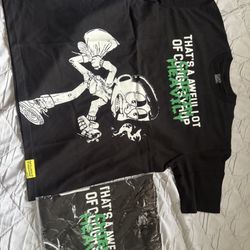 Awful Lot Of Cough Syrup T Shirt Size Large Brand New 2 Of Them 