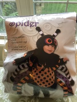Spider costume for toddlers