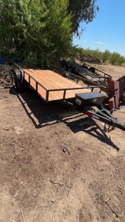6.5’ x 12’ Rebuilt Utility Trailer – ATV / Quad / Moving / Hauling