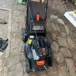 21 in. 190 cc Briggs and Stratton Gas 3-in-1 Dual Blade RWD Self-Propelled Lawn Mower with Mow N' St
