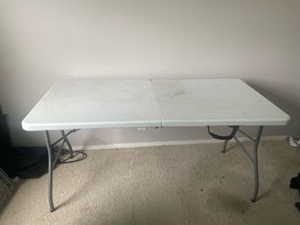 Folding table 62in.