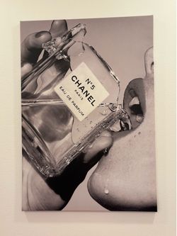 Chanel No. 5 Canvas Wall Art