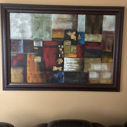 Art Deco Oil Painting 