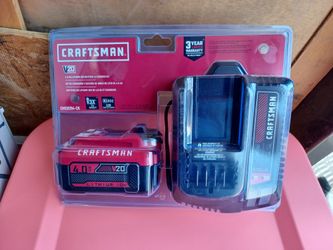 Crafstman 20v Battery And Charger